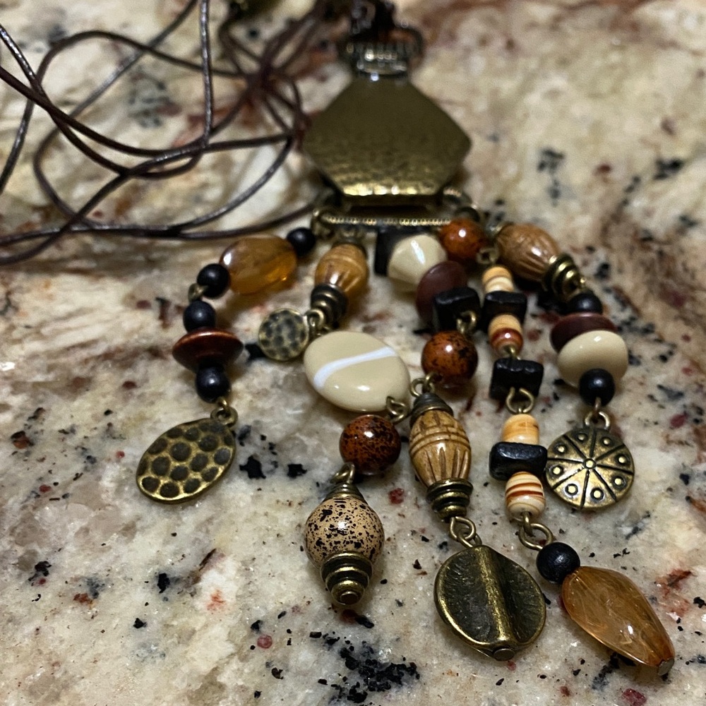 Bohemian Multi-Color Beaded Necklace